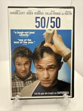 50/50 DVD Joseph Gordon-levitt Seth Rogen Comedy Movie